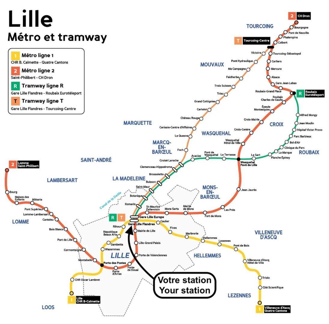 Lille Centre - Nice And Functional Ap. Екстериор снимка